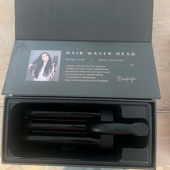 Bombay Hair's 5-in-1 Curling Wand and Hair Waver - 22mm Waver - Picture 4 of 6